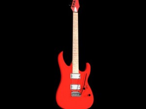 electric guitar high detail Modelo 3D