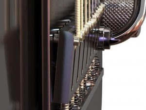 electric guitar 7 strings high detail 3D Model