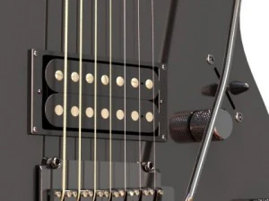 electric guitar 7 strings high detail 3D Model