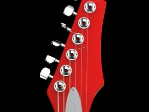 electric guitar with amplifier  cable 3D-Modell