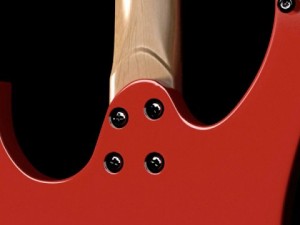 electric guitar with amplifier  cable 3D-Modell