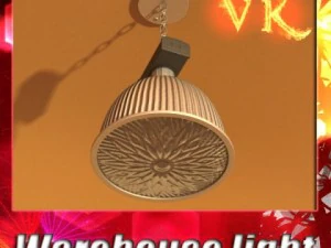 apparecchio di illuminazione industriale Modello 3D