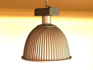 industrial light fixture 3D 模型