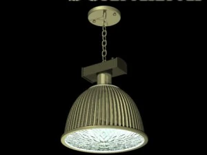 industrial light fixture 3D Model