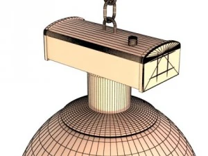 industrial light fixture 3D Model
