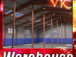 end&uuml;striyel bina y&uuml;ksek &ccedil;&ouml;z&uuml;n&uuml;rl&uuml;kl&uuml; 3D Model