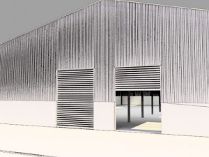 industrial building high res 3D Model
