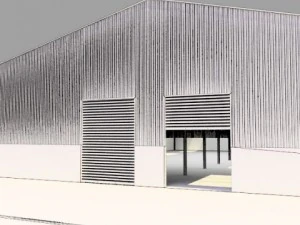 industrial building high res 3D Model