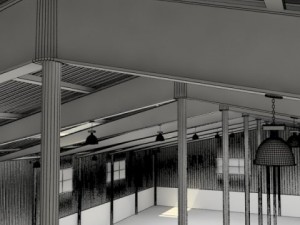 industrial building high res 3D Model
