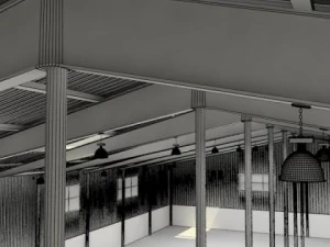 industrial building high res 3D Model