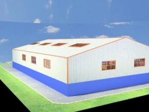 industrial building high res 3D Model