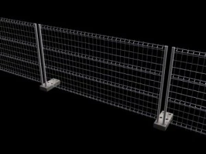 fence 02  high detailed 3D Model