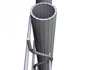fence 02  high detailed 3D Model