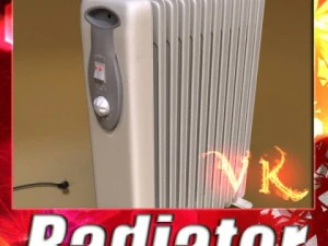 portable radiator high detailed 3D Model