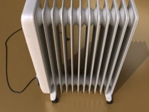 portable radiator high detailed 3D Model