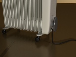 portable radiator high detailed 3D 模型