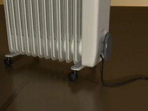 portable radiator high detailed 3D Model