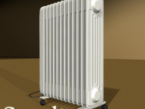 portable radiator high detailed 3D 模型