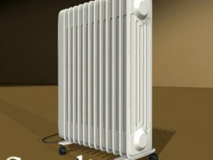 portable radiator high detailed 3D Model