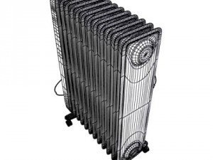 portable radiator high detailed 3D 模型