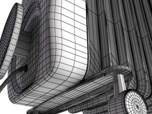 portable radiator high detailed 3D 模型