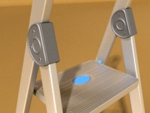 step ladder high detail 3D Model