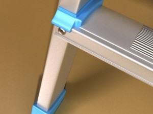 step ladder high detail 3D Model
