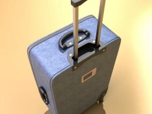 suitcase collection high detail 3D Model