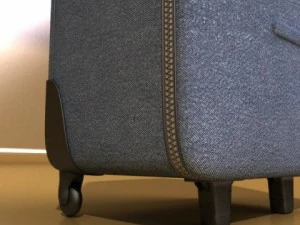 suitcase collection high detail 3D Model