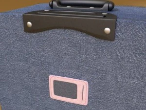 suitcase collection high detail 3D Model