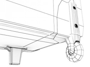 suitcase collection high detail 3Dモデル