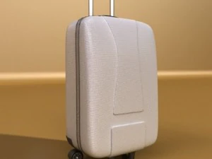 suitcase collection high detail 3D Model