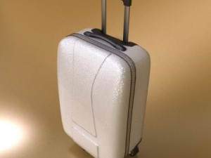 rolling suitcase 03 high detail 3Dモデル