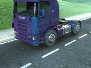 truck scania 420 high detail 3D मॉडल
