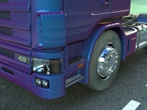 truck scania 420 high detail 3D मॉडल