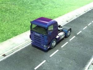 truck scania 420 high detail 3D मॉडल