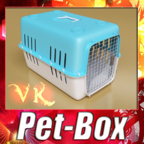 pet carrier high detailed 3D Model .c4d .max .obj .3ds .fbx .stl .blend 