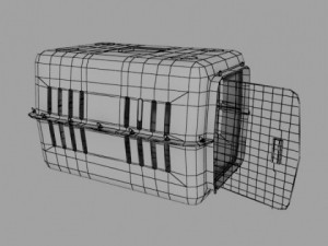 pet carrier high detailed 3D Model