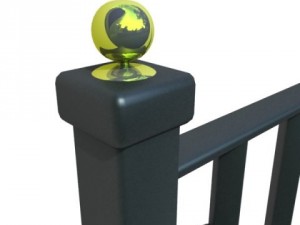 wrought iron fence 01 high res 3D Model