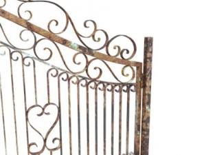 wrought iron gate 01 Modelo 3D