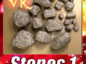 stones 01 3D Model