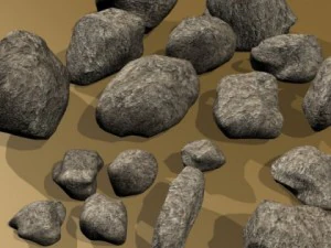 stones 01 3D Model