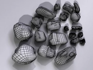 stones 01 3D Model