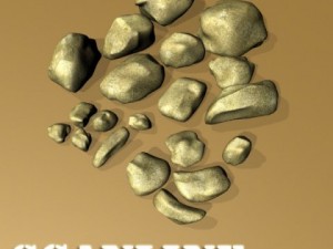 stones 02 high resolution textures 3D-Modell