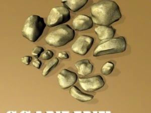 stones 02 high resolution textures 3D Model