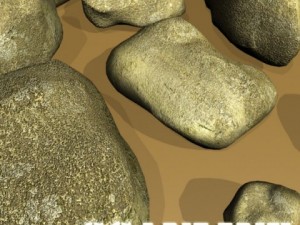 stones 02 high resolution textures 3D-Modell