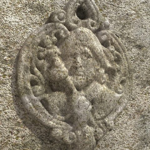 bas relief wall element 3D Model .c4d .max .obj .3ds .fbx .stl .blend 