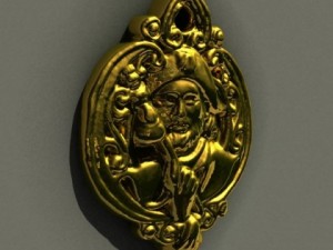 bas relief wall element 3D Model
