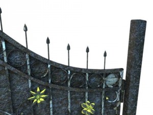 iron gate 02 3D Model