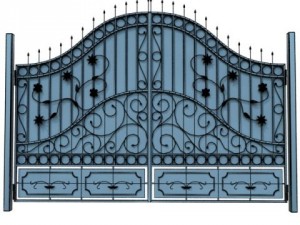 iron gate 02 3D Model